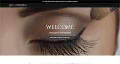 Desktop Screenshot of earccosmetics.com
